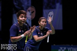 Piala Sudirman: Greysia/Apri Jaga Asa, Indonesia Imbangi Malaysia 2-2