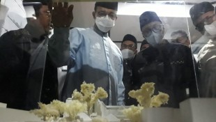 Gubernur Anies Baswedan Resmikan Revitalisasi Masjid Jami Al Mansur