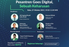 Webinar LANGIT7.ID: Pesantren Goes Digital, Sebuah Keharusan