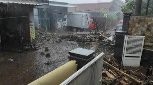 BPBD Kota Batu Lakukan Pendataan Kerusakan Akibat Banjir Bandang