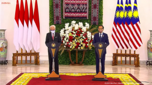 Bertemu PM Malaysia, Presiden Jokowi Bahas Sejumlah Isu Strategis