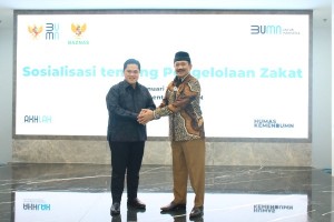 Berpengalaman, Erick Thohir Instruksikan Zakat di BUMN Dikelola BAZNAS