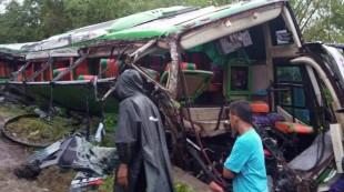 Kronologi Kecelakaan Bus Pariwisata, Diduga Rem Blong Sejak dari Atas Bukit Bego
