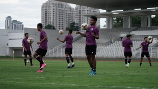 Timnas U23 Berangkat ke Kamboja Sewa Pesawat Garuda