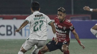 Hasil Pertandingan Bali United vs PSS, Bali Unggul Tipis