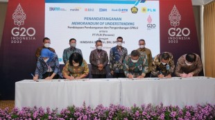 PLN dan Bank Himbara Jalin Kerjasama Pembiayaan Pembangunan SPKLU