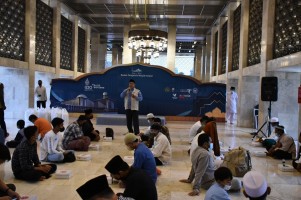 Kerja Sama dengan UKM, Istiqlal Sediakan Ribuan Paket Berbuka