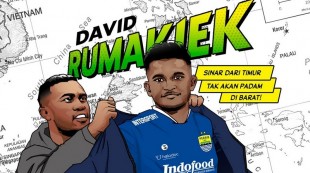 David Rumakiek Merapat ke Persib Bandung