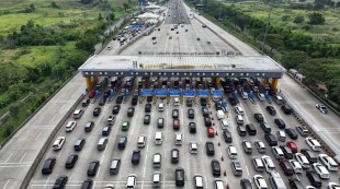 Pantauan Lalin Jasa Marga: Arus Balik Mudik Mulai Padat