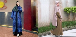 Mantap Hijrah, 7 Artis Ini Berhijab Syari Usai Menikah
