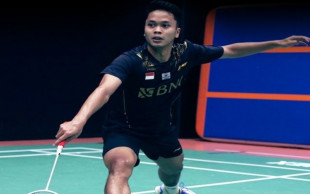 Kandaskan Perlawan Lee Zii Jia, Anthony Ginting Lolos ke Semifinal