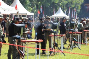 HUT Bhayangkara, Ini Daftar Pemenang Lomba Menembak Piala Kapolri