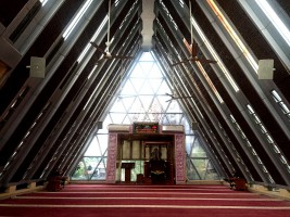 Masjid Jami Darussalam Sediakan Tempat Istirahat untuk Jemaah