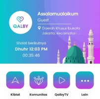 Hadir di Indonesia, QalbyApp Bantu Kebutuhan Milenial Muslim Beribadah