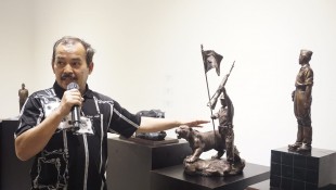 Seniman Yusman Gelar Pameran Tunggal Gerbang di Galeri Nasional Indonesia