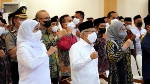 Maruf Amin Minta Pemerintah, Pengusaha, dan Buruh Perbarui Komitmen Bersama