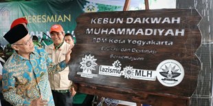 Resmikan Kebun Dakwah, Haedar: Langkah Bagus Hadapi Kelangkaan Pangan