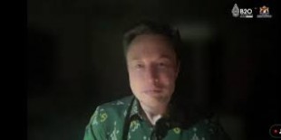 Hadir Virtual di B20, Elon Musk Pakai Batik Bomba Asal Sulawesi Tengah