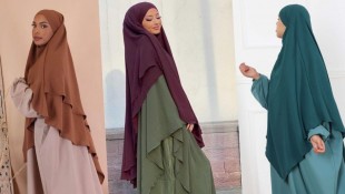 Agar Terlihat Slim, Begini Aturan Wanita Bertubuh Besar Pakai Khimar
