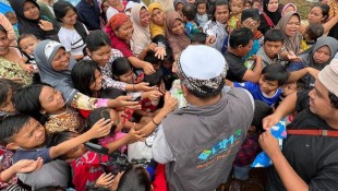 Ulama dan Asatidz Terjun Dampingi Pengungsi Gempa Cianjur