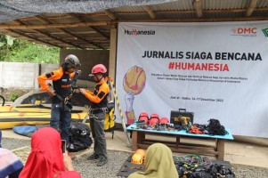DMC Dompet Dhuafa Gelar Pelatihan Jurnalis Siaga Bencana