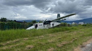 3 Fakta Tergelincirnya Pesawat Rimbun Air PK-OTY di Papua