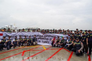 Kemenkes Kirim 65 Tenaga Medis Bantu Korban Gempa Turki-Suriah