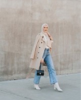 5 Inspirasi Padu Padan Celana Jeans untuk OOTD Muslimah