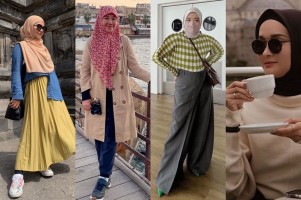 Intip Gaya Fesyen 4 Influencer Hijab Kala Plesiran