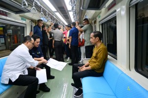 Jajal LRT Jabodebek, Presiden Jokowi: Nyaman dan Ahamdulillah Lancar