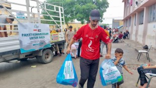 Alhamdulillah! LMI Berhasil Salurkan Bantuan Logistik ke Palestina