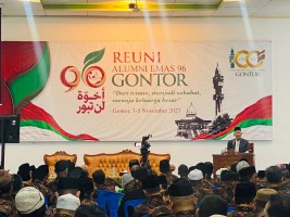 Baca Al Fatihah, Alumni Gontor Doakan Palestina Menang dan Merdeka