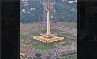 Foto-Foto Aksi Bela Palestina di Monas, Dihadiri 2 Juta Massa