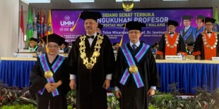UMM Kukuhkan 2 Guru Besar Psikologi, Target 58 Profesor di Januari 2024 Segera Tercapai