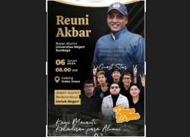 Unesa Undang 4.000 Alumni Reuni Akbar, Doorprize 5 Paket Umrah