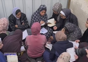 Anak-anak Gaza Tetap Menghafal Al-Quran di Kamp Pengungsian