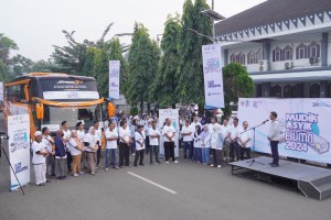 “Mudik Asyik Bersama BUMN 2024” Jasa Marga Antarkan 1.226 Pemudik ke Kampung Halaman
