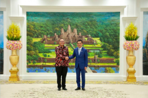 Indonesia dan Kamboja Perkuat Kerjasama Perangi Kejahatan Transnasional dan Perlindungan terhadap WNI