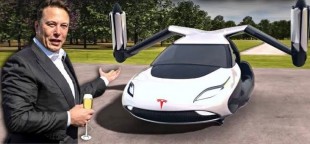 Elon Musk Siapkan Produksi Mobil Listrik Bisa Terbang Dengan Kecepatan Tinggi