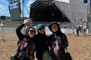 Voice of Baceprot Tampil Bersinar sebagai Band Pembuka di Festival Glastonbury