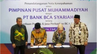 Muhammadiyah dan BCA Syariah Teken MoU, Haedar Harap Tingkatkan Taraf Hidup Rakyat