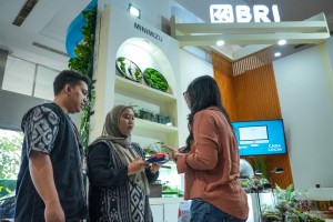 UMKM Binaan BRI, MINIMIZU Bawa Keunikan Dekorasi Alam ke Pameran Kriyanusa 2024