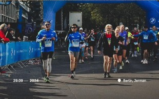 855 Pelari Indonesia Ikut Berlin Marathon, dari Menteri hingga Selebritis Indonesia