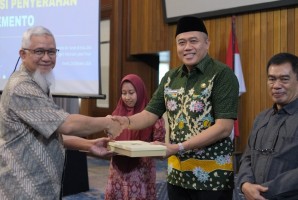 Aqua Serahkan Hasil Kajian Sumber Daya Air DAS Kedunglarangan Kepada Fordas Kabupaten Pasuruan