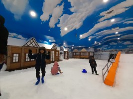 Serunya Main Salju di Jungle Snow Sentul, HTM Nggak Sampai Rp100 Ribu!