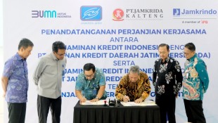 Dorong UMKM Naik Kelas, Jamkrindo Gandeng Dua Lembaga Penjamin Daerah