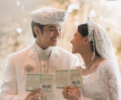 Angga Yunanda dan Shenina Cinnamon Resmi Menikah