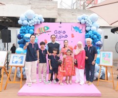 Berbakat Melukis, Cucu SBY Pamer Hasil Coretan di Lini Fashion Anak Lokal