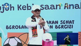 Mendikdasmen Abdul Muti Resmikan Peluncuran Buku Panduan Gerakan 7 Kebiasaan Anak Indonesia Hebat