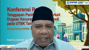 Ketua Umum SNPMB Tegaskan Tidak Ada Kebocoran Soal UTBK 2025